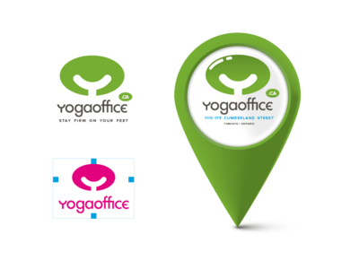 Yogaoffice.ca corporate identity identity logo typography