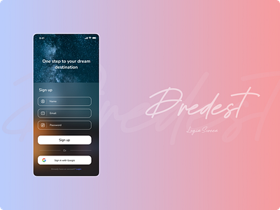 Dredest - Travel app