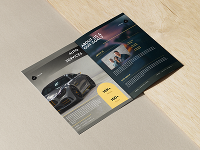 Car fix - Auto service brochure androidapp appdesign brochure brochure design figma graphic design iosapp iosappdesign landingpage message messanger app prototyping schedule ui uiux ux webdesign website wireframing xd