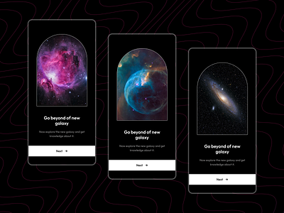 Space technology - On-boarding UI android app app design design download figma illustration ios app iosappdesign landing page onboarding prototyping screen ui ui kit uiux ux webdesign website wireframing xd
