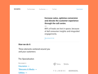 bmetric conversion platform