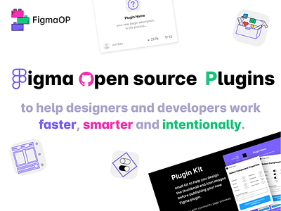 FigmaOP design develop figma github handoff hunt icons kit open source product