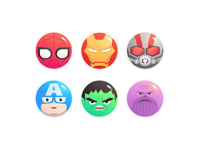 Avenger by Qinqiuzi Yao on Dribbble