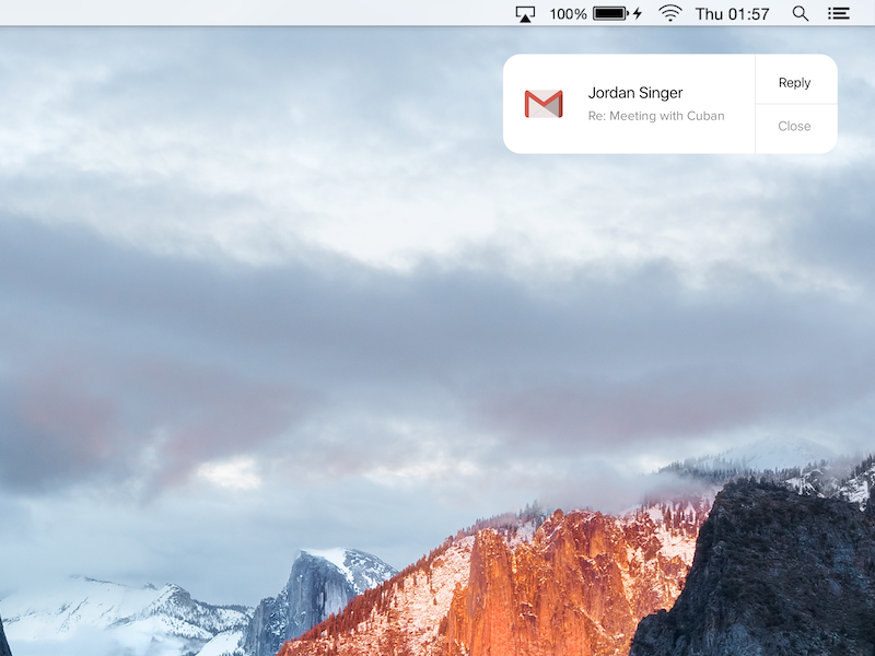 push notifications for gmail mac