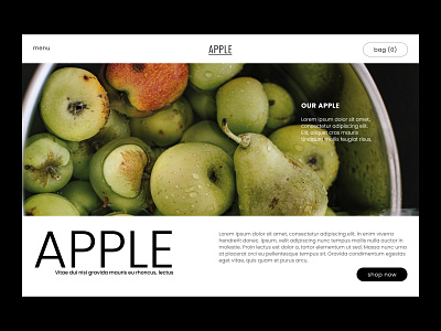 APPLE e-store design concept 2021 apple branding concept design ecommerce estore logo minimal ui ux
