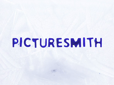 Picturesmith on Ice animation debut ice ink logo photograhy stop-motion time-lapse video