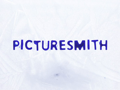 Picturesmith on Ice animation debut ice ink logo photograhy stop motion time lapse video