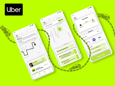 Uber UI design
