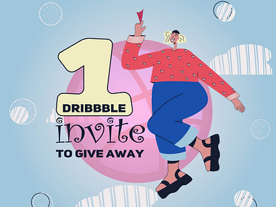 I have got one Dribbble invite to give away!!!