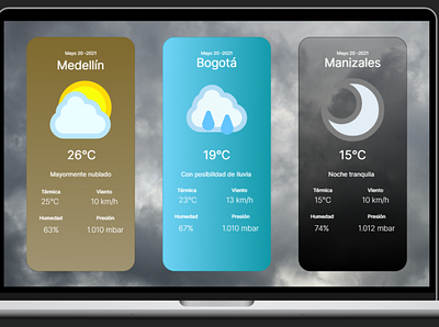 UI - Clima | #2 illustration logo ui ux web