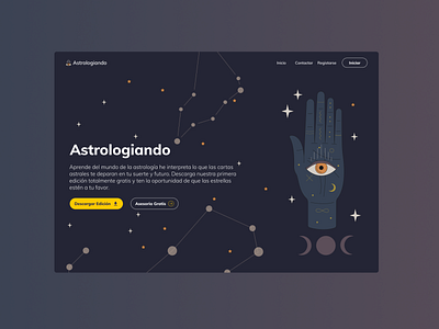 Maratón UI #6 - Landing page adobe illustrator challenge design illustration ui ux vector