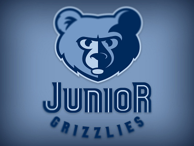 Junior Grizzlies cub grizzlies junior logo sports