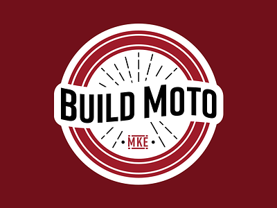 DesignMil 2017 - BUILD Moto Sticker 2017 build moto designmil sticker