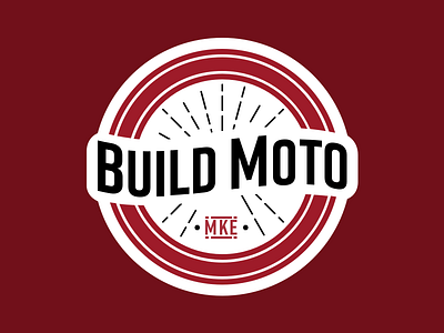 DesignMil 2017 - BUILD Moto Sticker