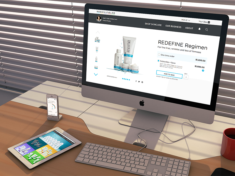 Digital Product Explorations ecommerce ui responsive