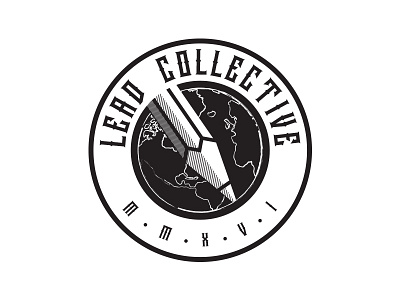 Lead Collective C3 badge collective globe lead typography