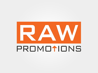 Raw Promotions brand logo minimal mordern promotions raw