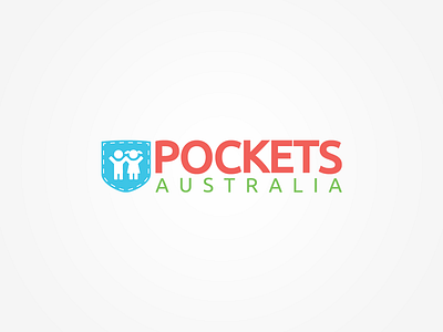 Pockets Australia australia branding childern donate help logo ngo nonprofit