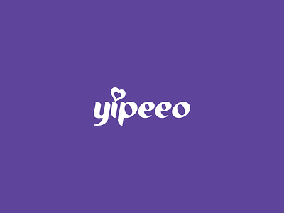 Yipeeo - Logo Design brand dating logo love typography