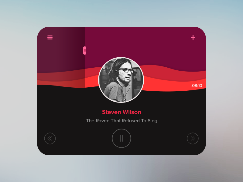 Radio Player by Saroj Shahi on Dribbble