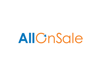 AllOnSale brand ecommerce logo sale