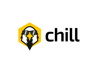 Chill - Logo Design animal logo bird logo branding chill design eagle icon logo logo design shades
