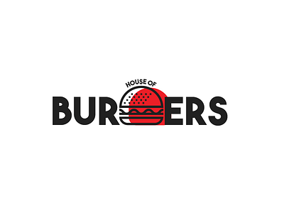 House of Burgers logo design