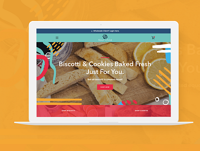 E-Commerce Website for Flour Child design ecommerce design ecommerce shop shopify website design