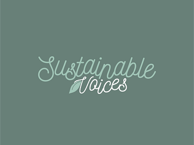 Concept Logo | Sustainable Voices
