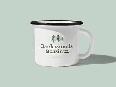 Backwoods Barista | Coffee Shop Logo branding design illustration logo