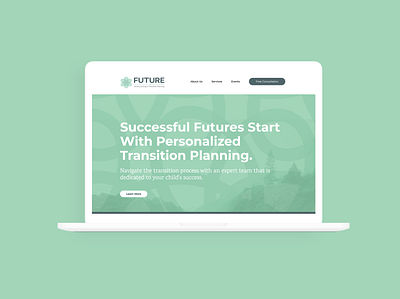 FUTURE Social Learning & Transition Planning Website art direction brand design consultant website education educational consultant educational design small business website ui ux webflow webflow design webflow development website website design website development