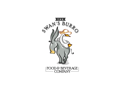 The Swan'S Burro Logo