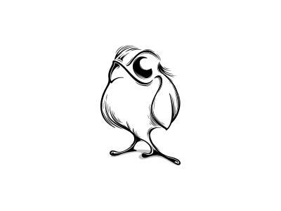 Cranky Baby Eagle baby bird cute design drawing eagle illustration logo mascot