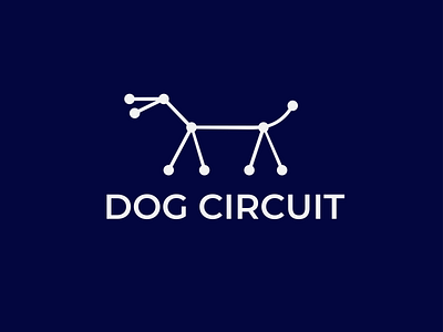 Dog Logo - Circuit Logo