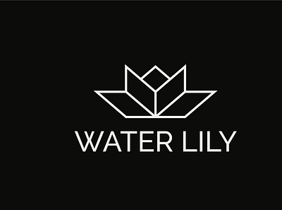 Water Lily Logo branding design graphic design graphics design illustration logo logo design logo mark motion graphics