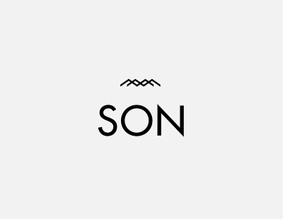 Son branding graphic design logo minimal