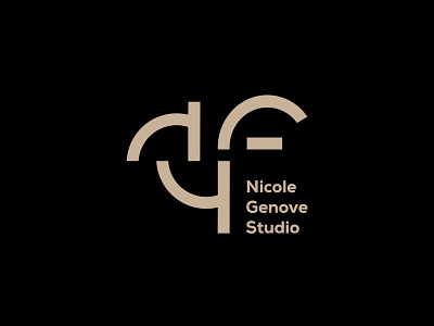 NicoleGenove branding design graphic design logo simple vietnam