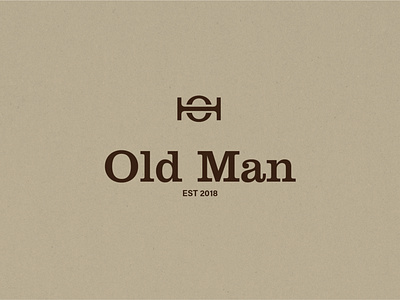 Old Man branding design graphic design logo minimal simple vietnam