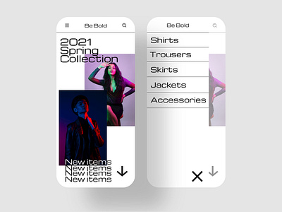 Apparel Web for Mobile