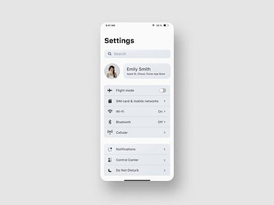 IOS Settings