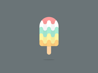 Melting Popsicle by BryanC on Dribbble