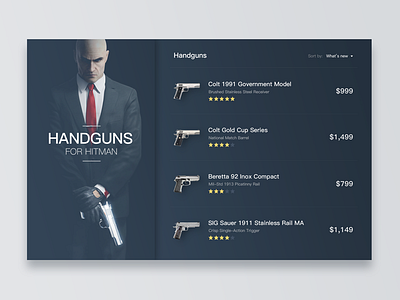 Handguns For Hitman