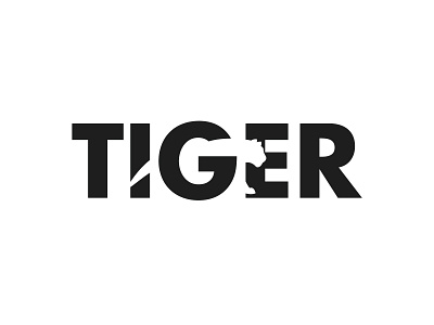 Tiger logotype animal animal logo brand branding design identity lettarmark letter logo logotype tiger tiger wordmark