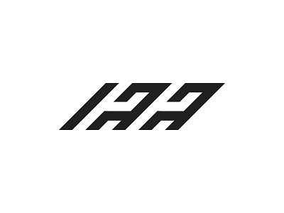 hhaa letter mark logo aa brand design hh identity lettarmark letter logo monogram