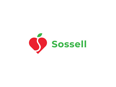 Sossel, fresh and healthy brand branding design eco food fresh green health healthy identity logo love nutrition