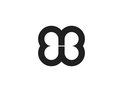 bb initial b bb brand branding design graphic design identity lettarmark letter logo