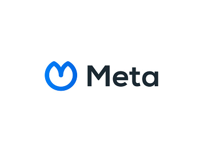 Meta logo brand branding design facebook identity instagram lettarmark logo meta meta logo redesign social