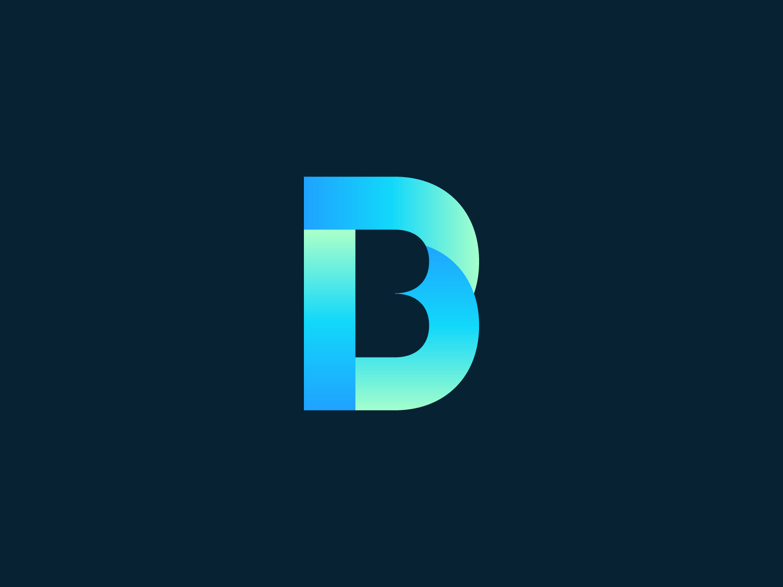 Letter b logo by Habib Ahmed on Dribbble