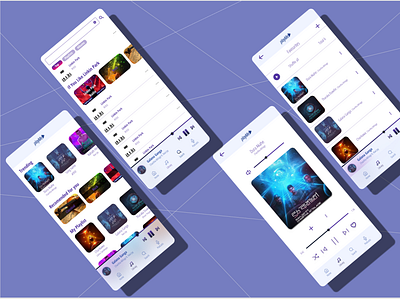 #dailyui #007 - Music Player App app design ui ux