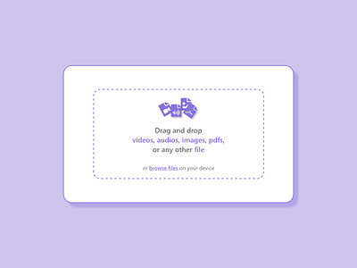 #DailyUI #030 - File Upload